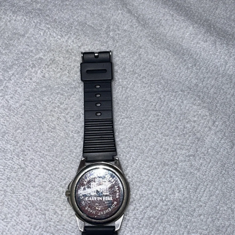 Vintage Calvin Hill  Watch Mens Gold Silver Two Tone #c3